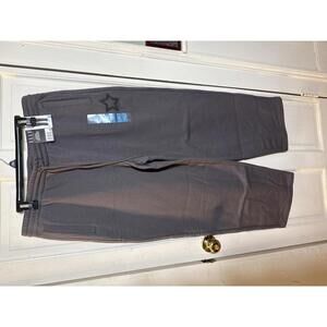 Elle Chenille Star wide leg gray XL pants